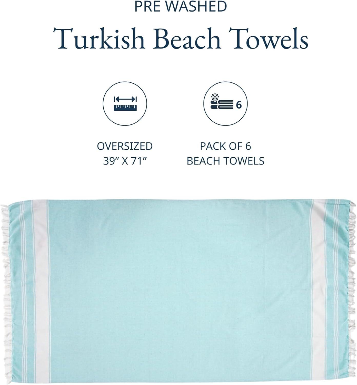 imageLANE LINEN Turkish Beach Towel 2 Pack Oversized Beach Towel 39quotx71quot Beach Essentials for Women Large Pool Towel Absorbent ampamp Quick Dry Sand Free Beach Towel Bird of ParadiseSummer Color